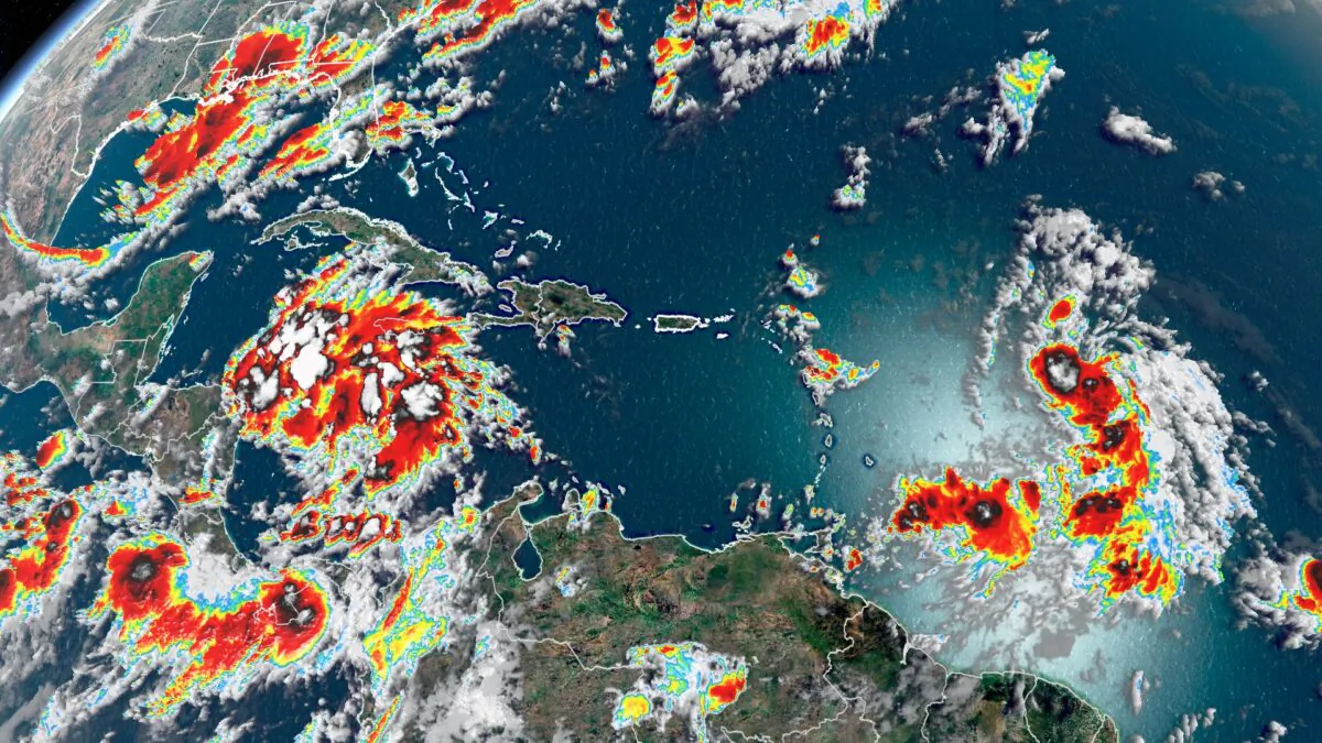 Two tropical systems could impact the Gulf Coast are in the coming days. (CNN Weather)