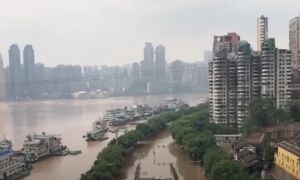 Water Levels Hit Record at Three Gorges Dam, Chongqing Residents Forced to Evacuate