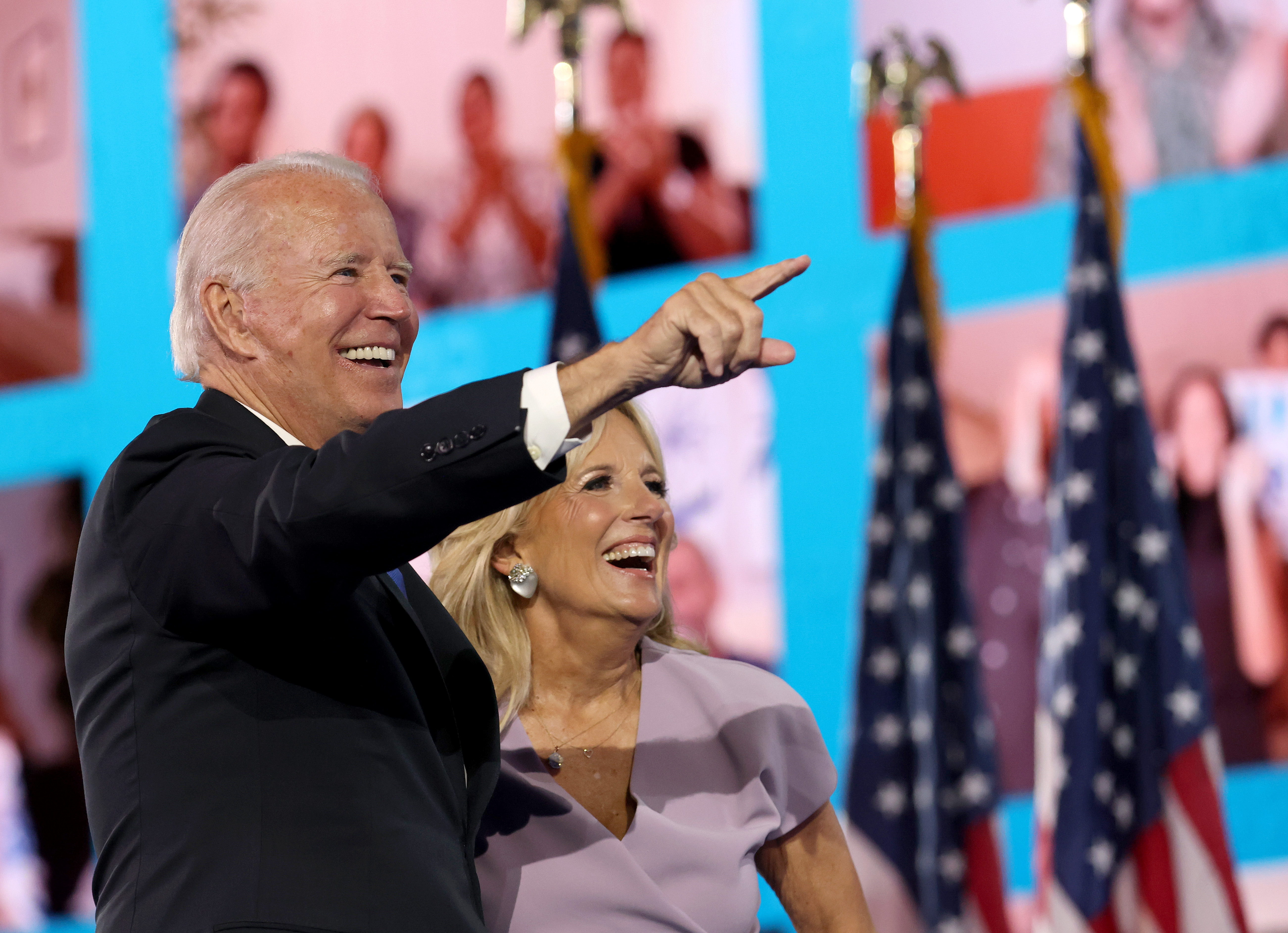 Joe Biden Accepts Party's Nomination For President In Delaware During Virtual DNC