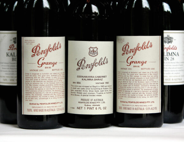 A Penfolds 1962 vintage Cabernet Shiraz