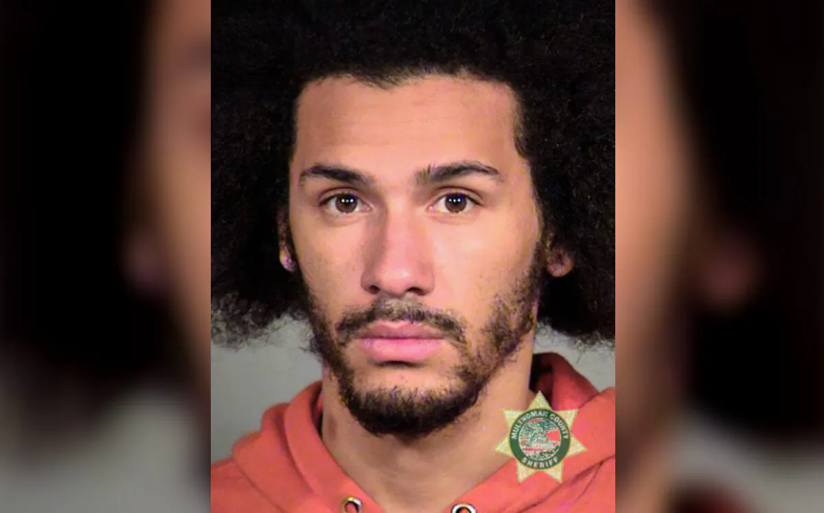 Marquise Love in an Aug. 21, 2020 booking photograph. (Multnomah County Sheriff's Office)