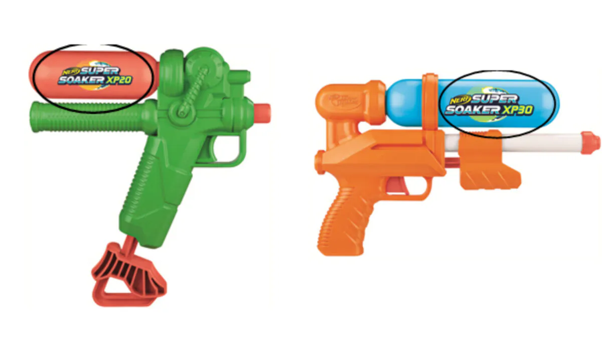 Water guns. (Courtesy of U.S. Consumer Product Safety Commission)