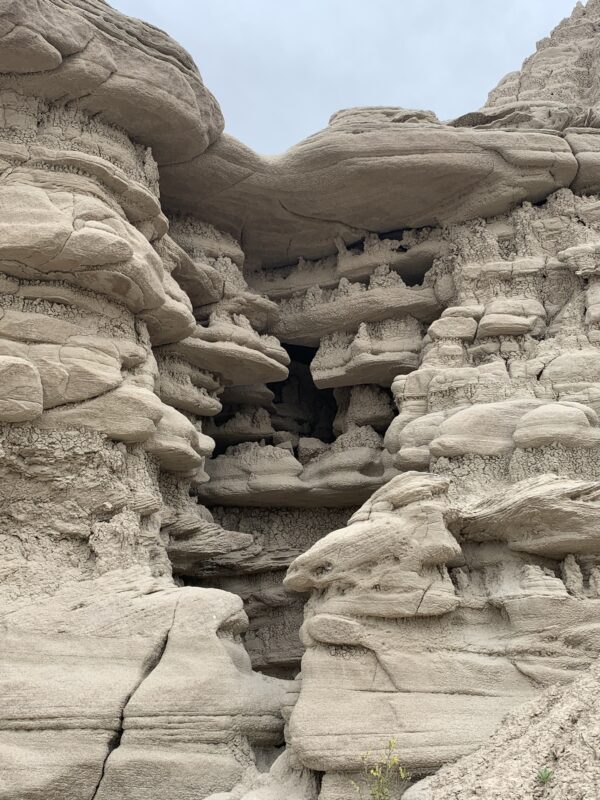Rock formations at Toadstool Geologic Park