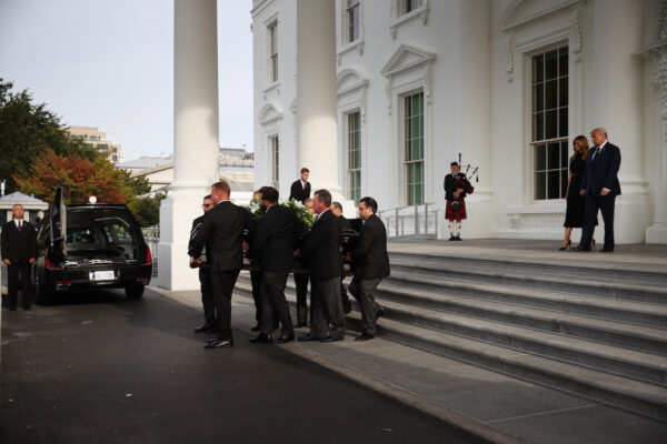 Funeral Held For President Trump's Brother Robert At The White House