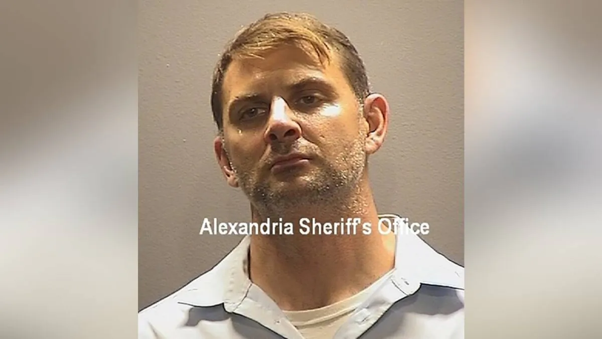Peter Debbins, a former Army Green Beret, in a booking photo when he  was arrested on Aug. 21, 2020, for allegedly conspiring with Russian intelligence operatives to provide them with United States national defense information. (Alexandria Sheriff's Office via AP)