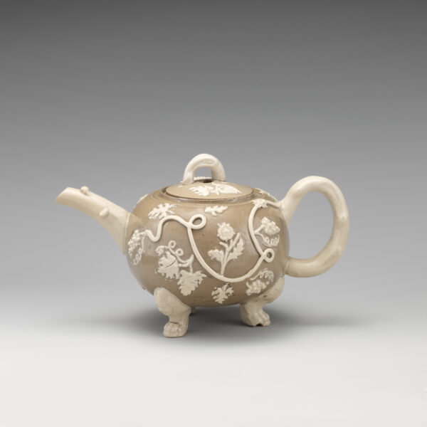 British, Staffordshire. Teapot, ca. 1740