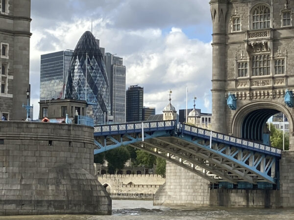 Britain Tower Bridge Stuck Open