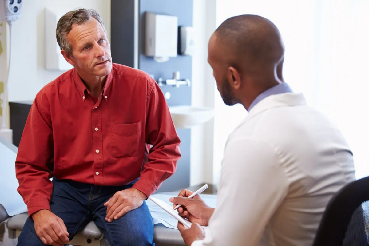 A patient meeting with a doctor (Monkey Business Images/Shutterstock)
