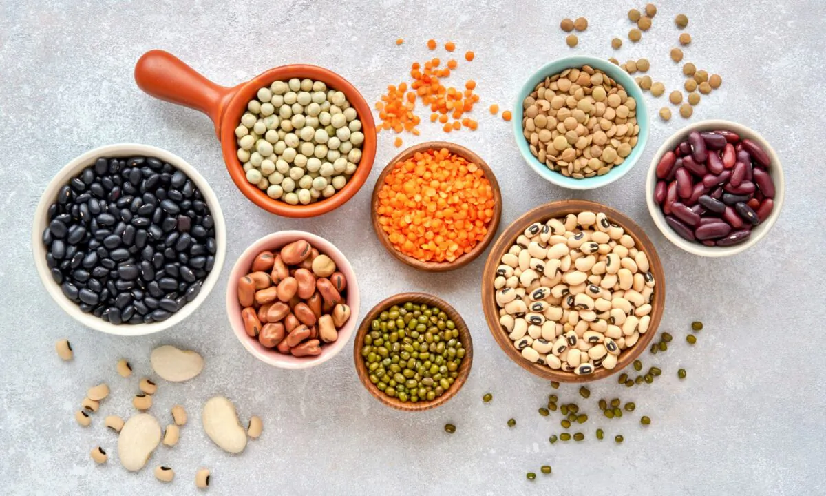 Cheap and convenient, beans are naturally high-protein, high-fiber, gluten-free, and vegan—a nutritional bargain. (Veliavik/Shutterstock)