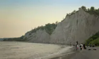 Large Section of Scarborough Bluffs Collapses, No One Injured