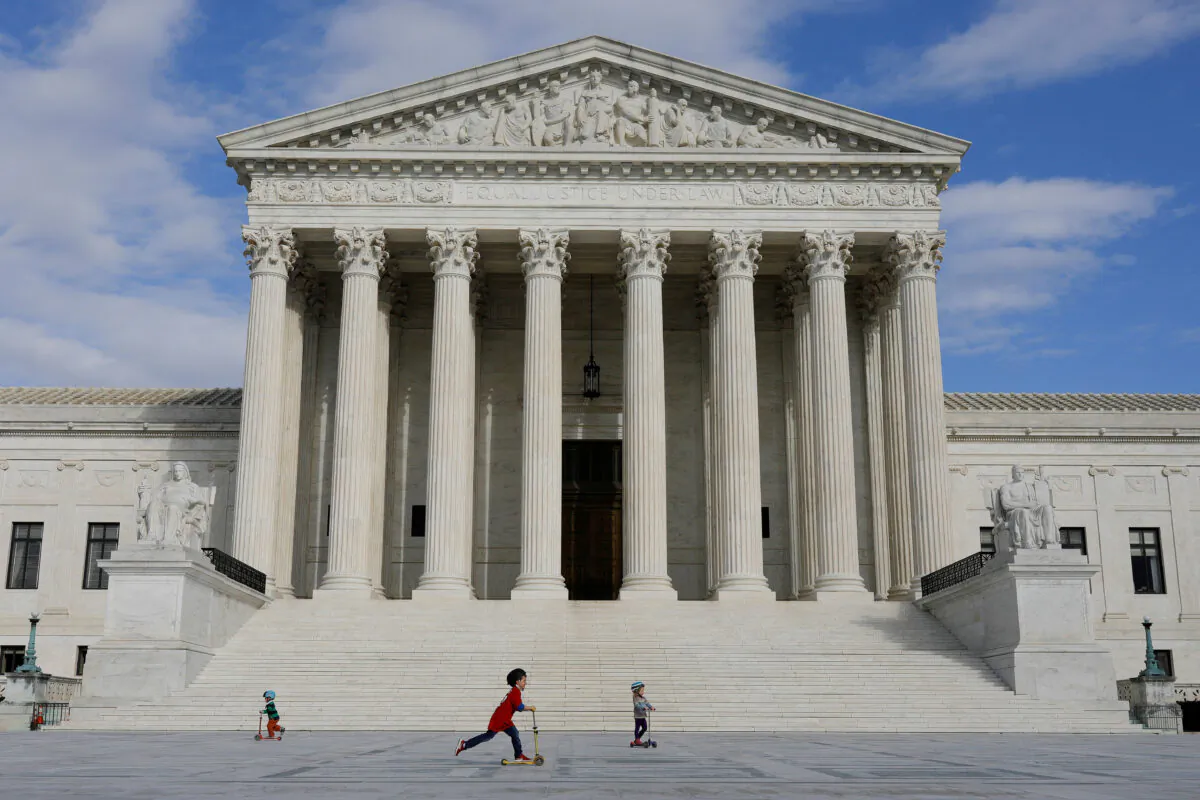 The U.S. Supreme Court in Washington on March 17, 2020. (Tom Brenner/Reuters)