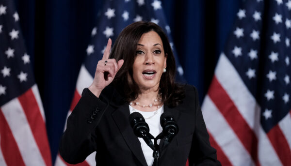 Democratic Vice Presidential nominee Sen. Kamala Harris