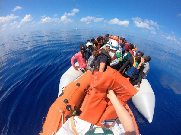 Banksy funds migrants rescue vessel operational in Mediterranean