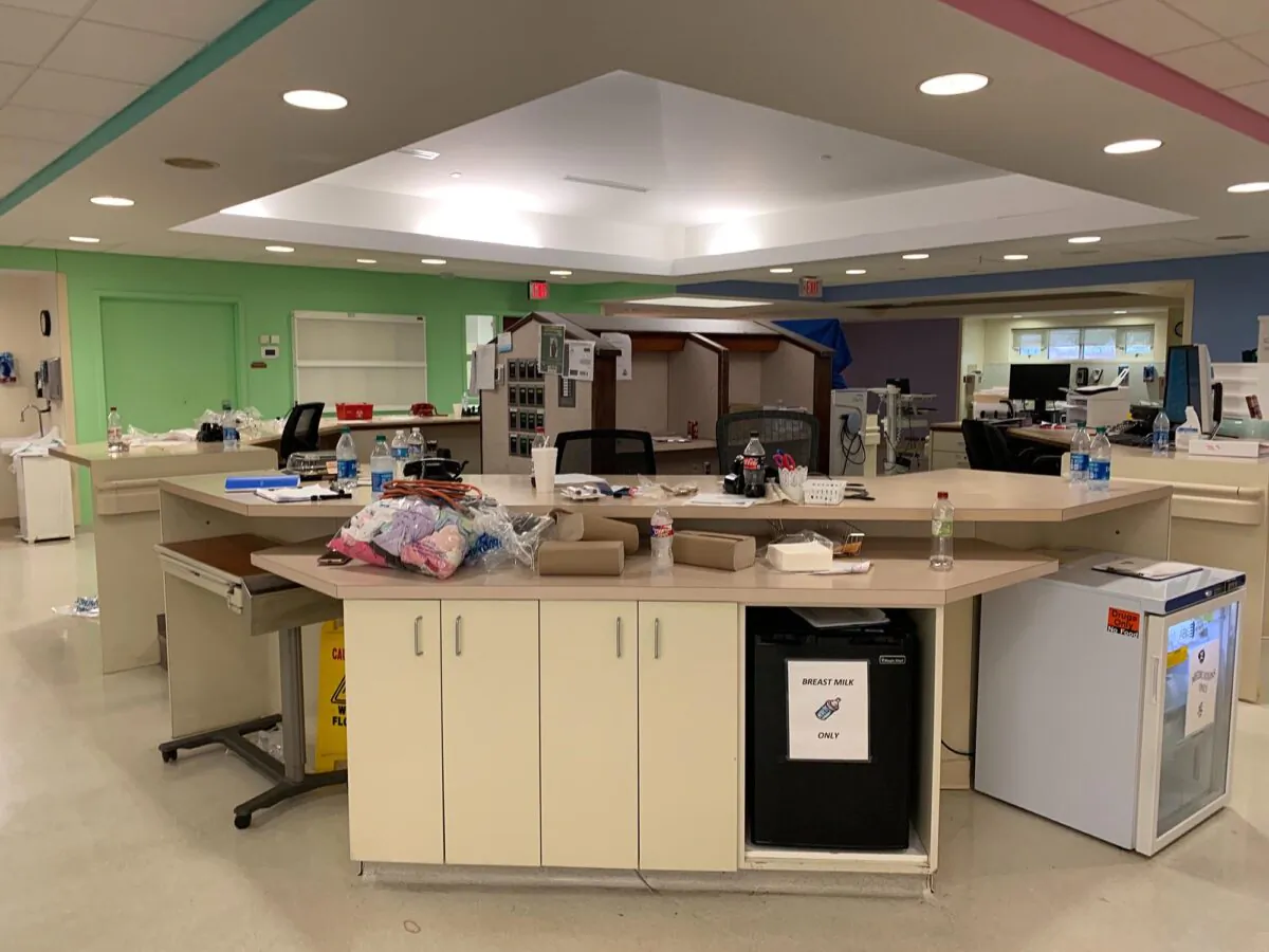Lake Charles Memorial Hospital, Louisiana. 
(Courtesy of Alesha Alford)