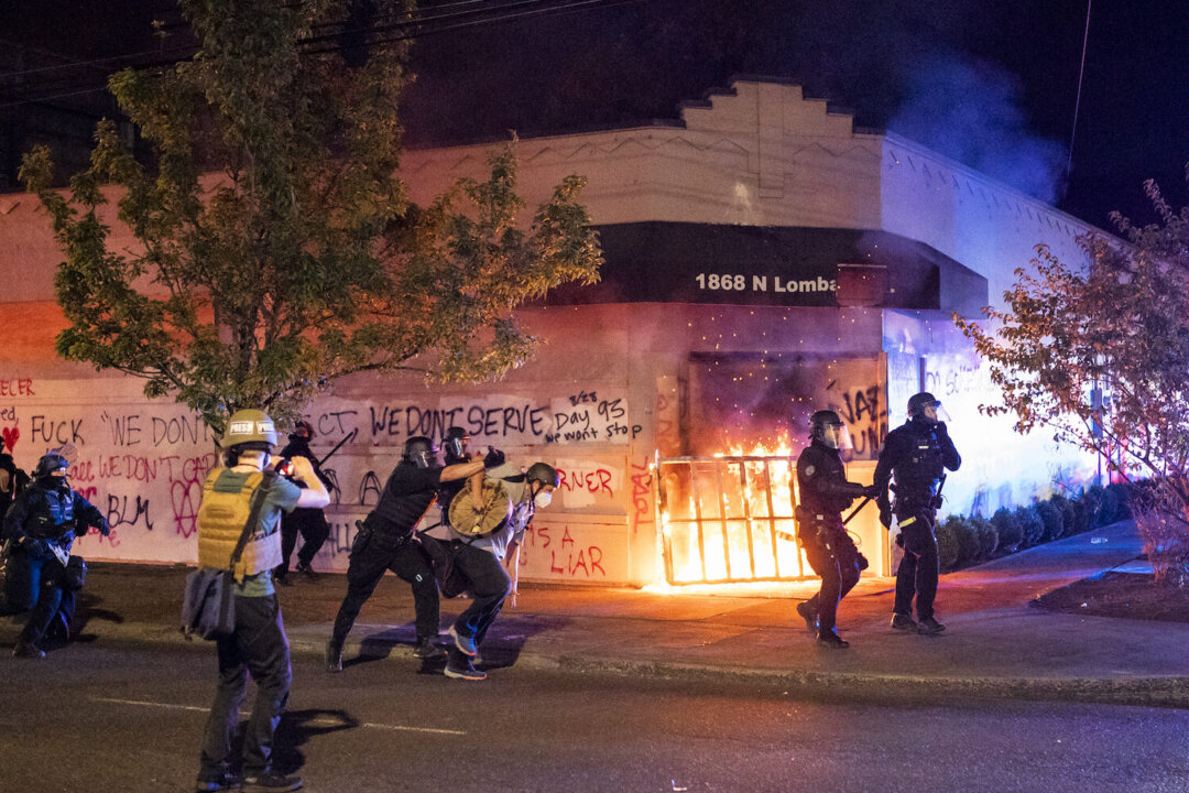Portland Police Union Relocating After Being Repeatedly Targeted by Antifa