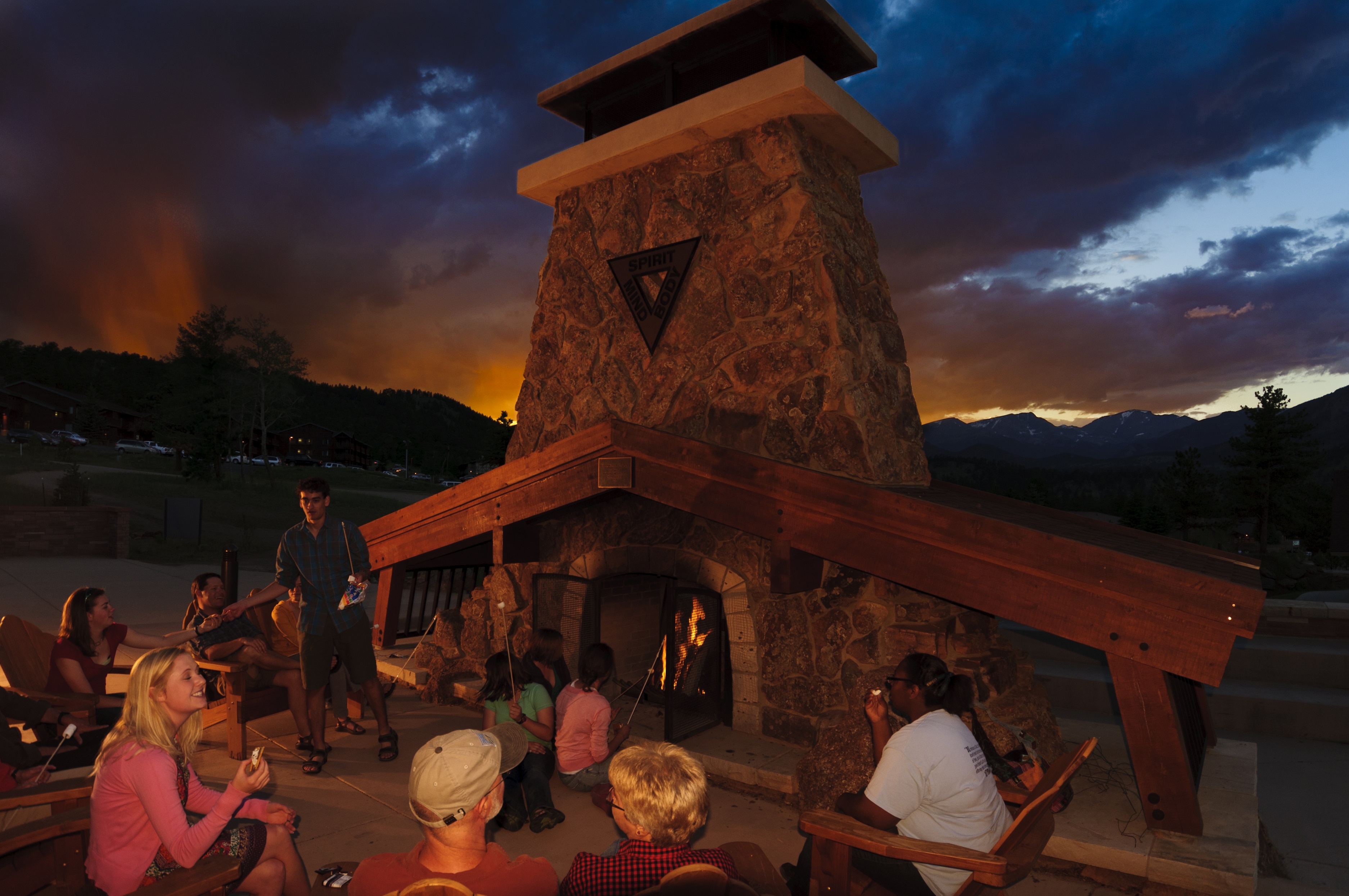 YMCA of the Rockies Campfire