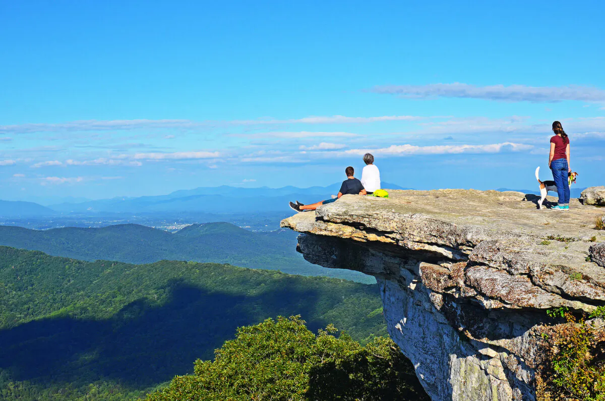 McAfee Knob, in southern Virginia, is one of the most spectacular and photographed spots along the Appalachian Trail. (Rui Serra Maia/Shutterstock)