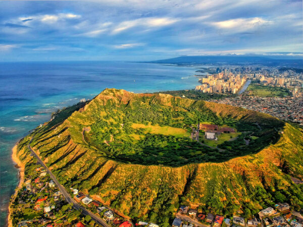 diamond head crater