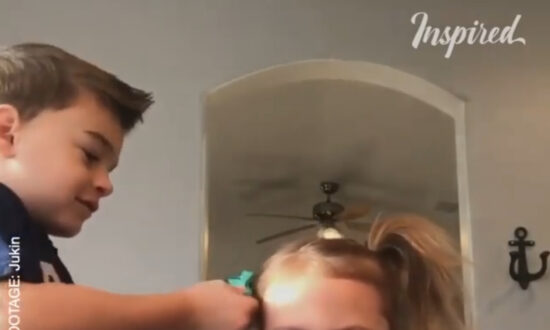 Big Brother Styles Sister’s Hair