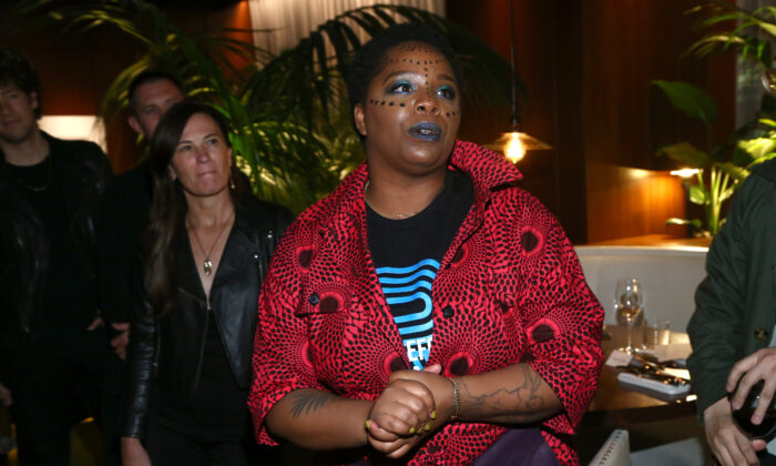 Patrisse Cullors attends an event in West Hollywood, Calif., on Feb. 13, 2020. (Tommaso Boddi/Getty Images for The West Hollywood Edition)