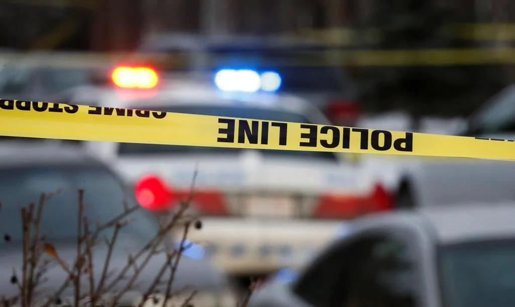 Six people were injured in a drive-by shooting at a Toronto bakery in the early morning of Sept. 2. (Jeff McIntosh/The Canadian Press)