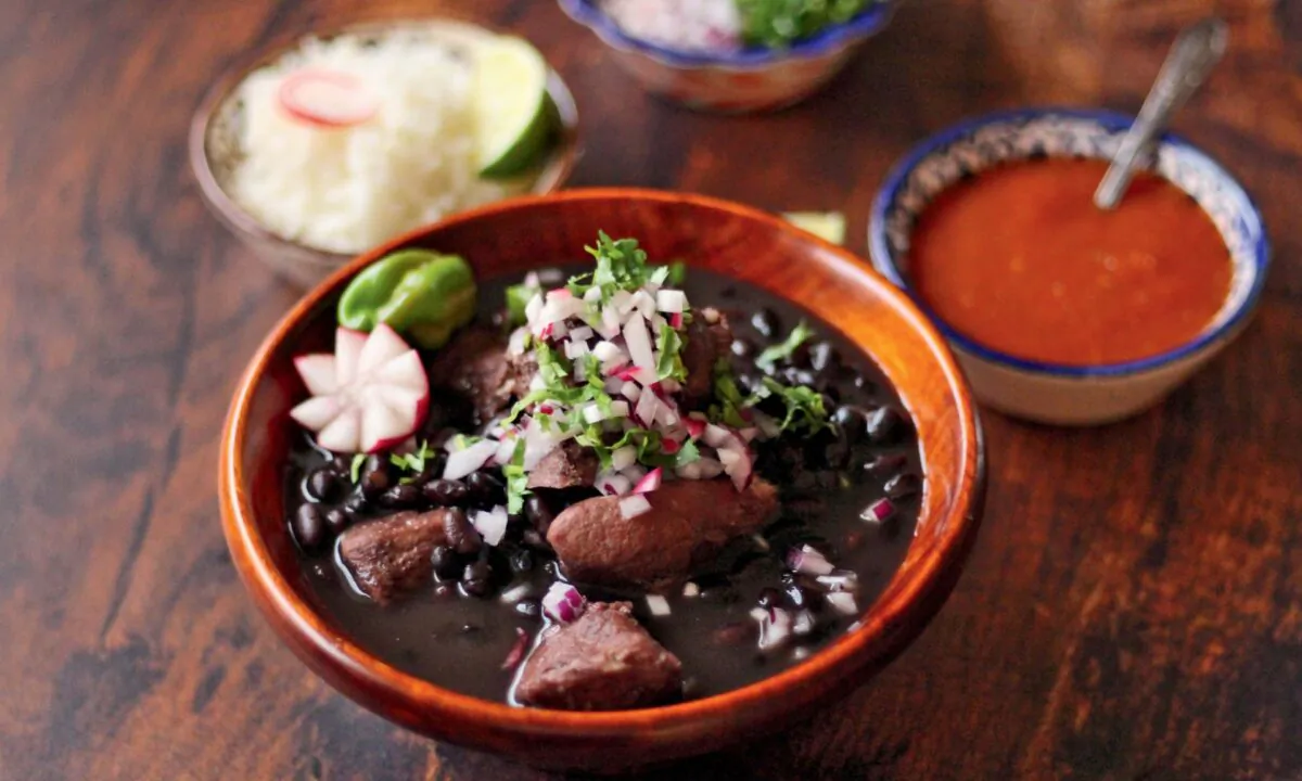 This simple stew is from the state of Yucatán, but it is also loved in nearby states such as Campeche, Quintana Roo, and Tabasco. (Courtesy of Mely Martinez)