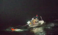 Two Aussies on Capsized Ship After Typhoon