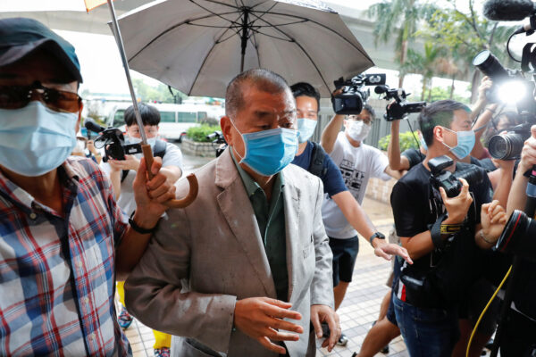 Media mogul Jimmy Lai Chee-ying