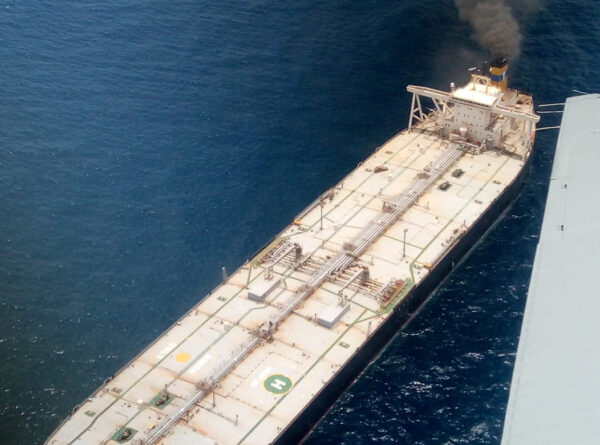 The New Diamond, a very large crude carrier