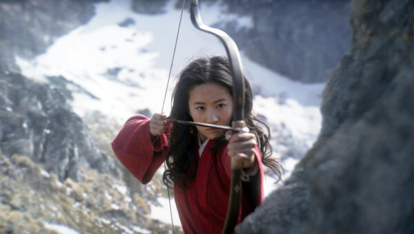 Yifei Liu in the title role of "Mulan."
