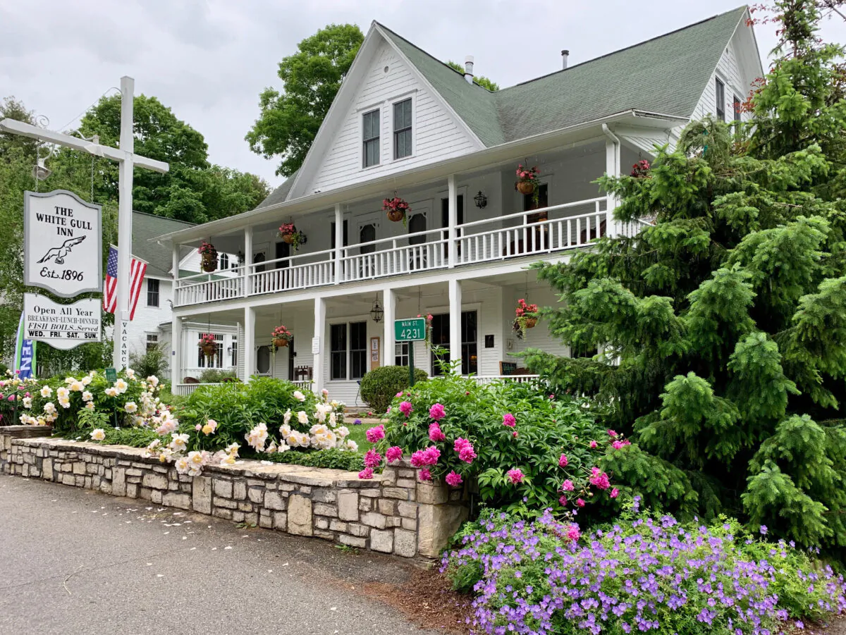 The White Gull Inn provides a quiet place to stay when visiting Fish Creek in Wisconsin's Door County. (Courtesy of Brian Clark)