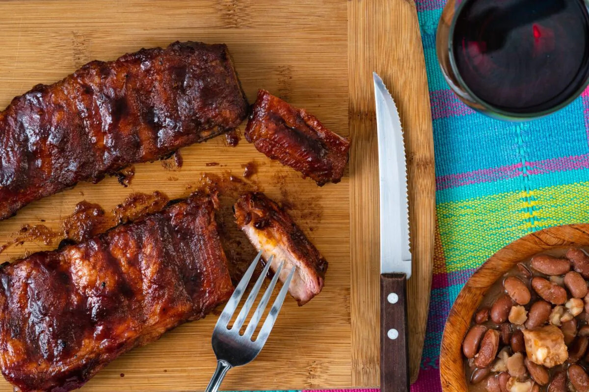 Pair sweet and spicy grilled baby back ribs with a similarly sweet and spicy zinfandel. (Mariobalsecar/Shutterstock)