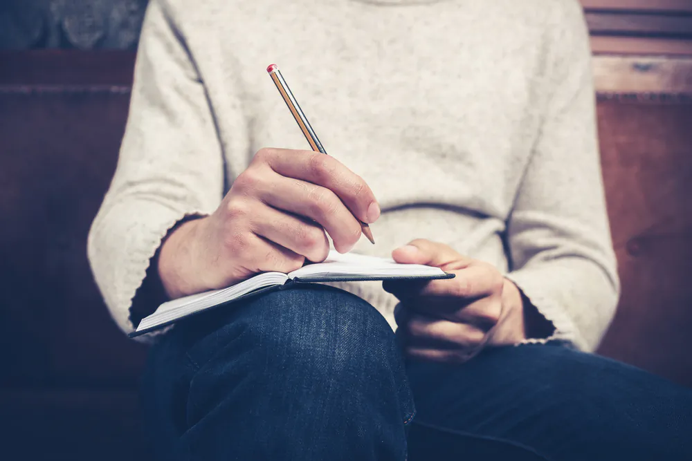 The best design tool is a notebook. (Lolostock/Shutterstock)