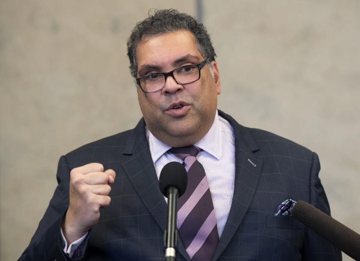 Alberta NDP Leader Naheed Nenshi in a file photo. (The Canadian Press/Adrian Wyld)