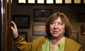 Nobel Laureate Alexievich Denounces Belarus 'Terror' as Another Activist Is Detained