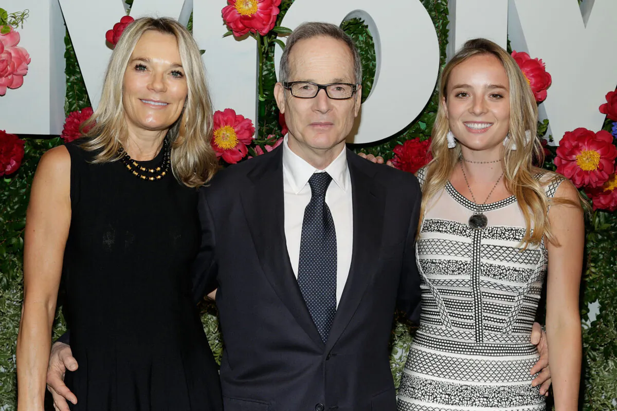 Eva Dubin, Glenn Dubin, and Selina Dubin attend The Museum of Modern Art's Party in the Garden at MOMA in New York City in a 2017 file photograph. (Lars Niki/Getty Images for The Museum of Modern Art)