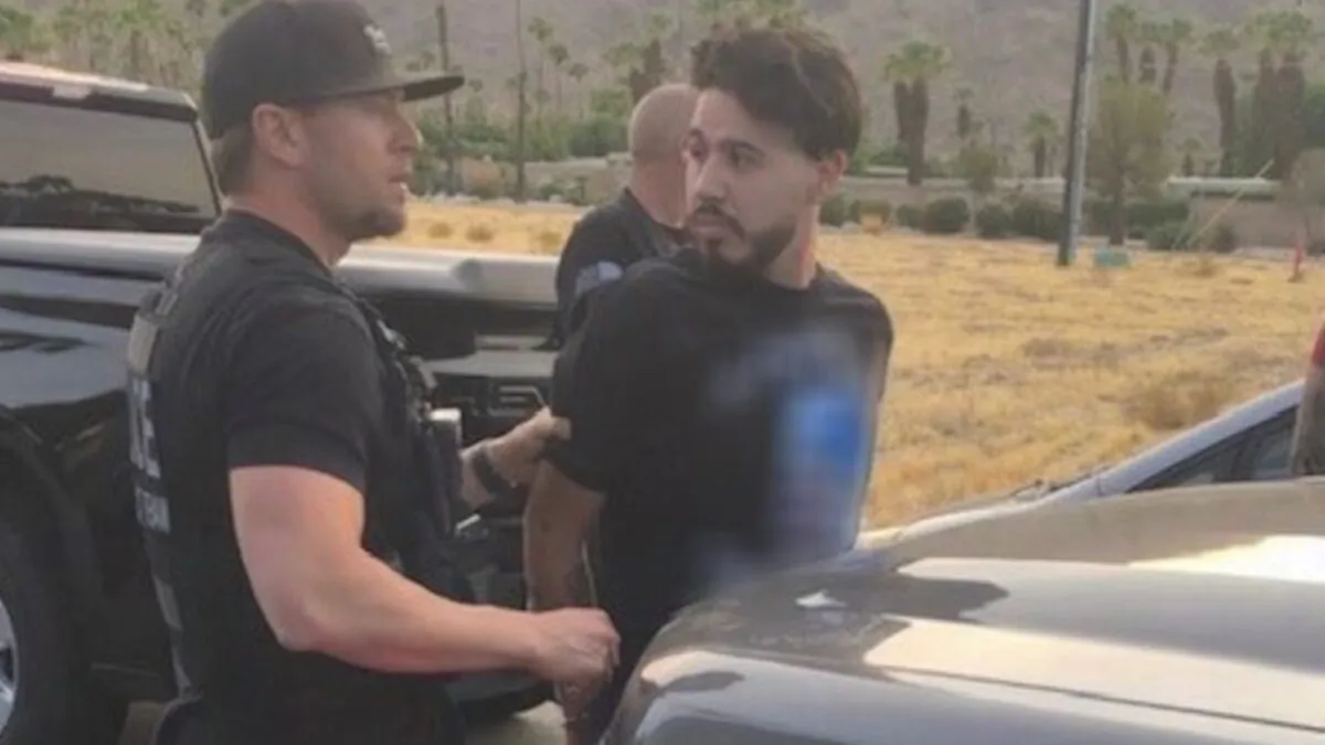 A Palm Desert man has been arrested. (Courtesy Office of the District Attorney of Riverside County, Calif.)