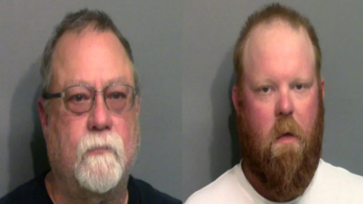 Gregory McMichael and his son Travis McMichael were each charged with murder and aggravated assault in the shooting death of Ahmaud Arbery. The images were provided on May 7, 2020. (Glynn County Sheriff’s Office via Getty Images)