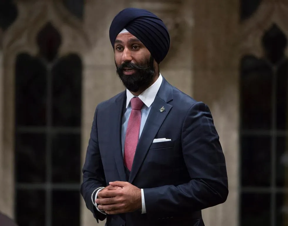 Once Liberal MP Raj Grewal (The Canadian Press)