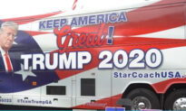 Georgia Man Drives Coach to Support Trump