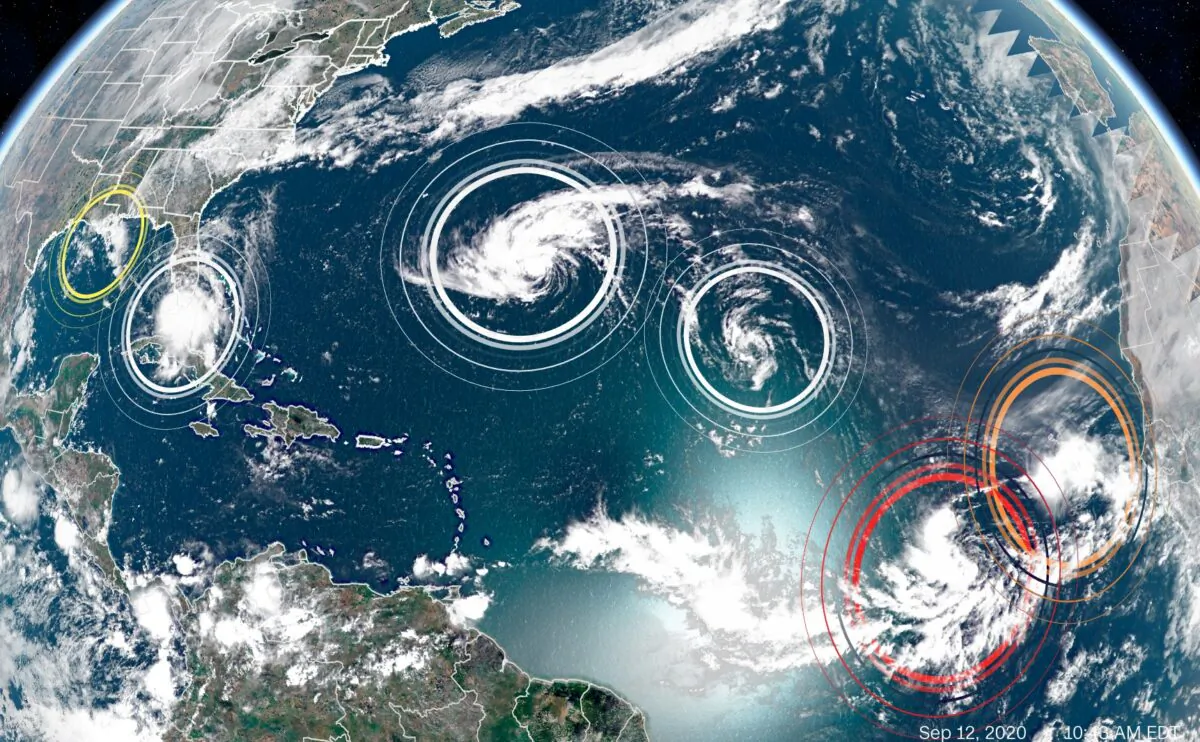 Many storms broke records for being the earliest named to date, including Cristobal was the earliest named "C" letter storm in recorded history and Hanna was the earliest "H" letter storm. All but three named storms (Arthur, Bertha, and Dolly) set records for being the earliest named storm for their respective letter. (CNN Weather)
