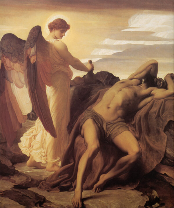 Frederick_Leighton-_Elijah_in_the_Wilderness