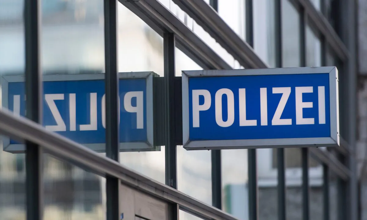 A police station in Germany, on Dec. 18, 2018. (Thomas Lohnes/Getty Images)