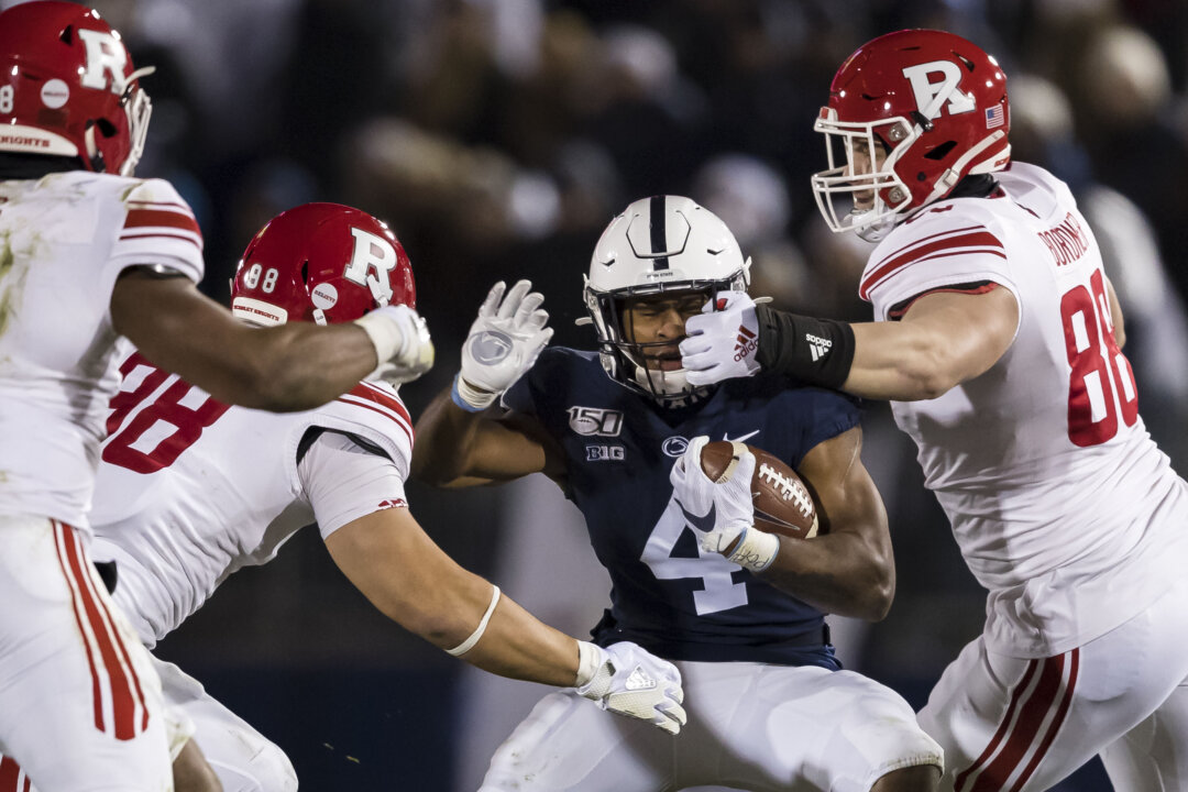 A game between the Penn State Nittany Lions and Rutgers Scarlet Knights at Beaver Stadium in State College, Pa., on Nov. 30, 2019. (Scott Taetsch/Getty Images)