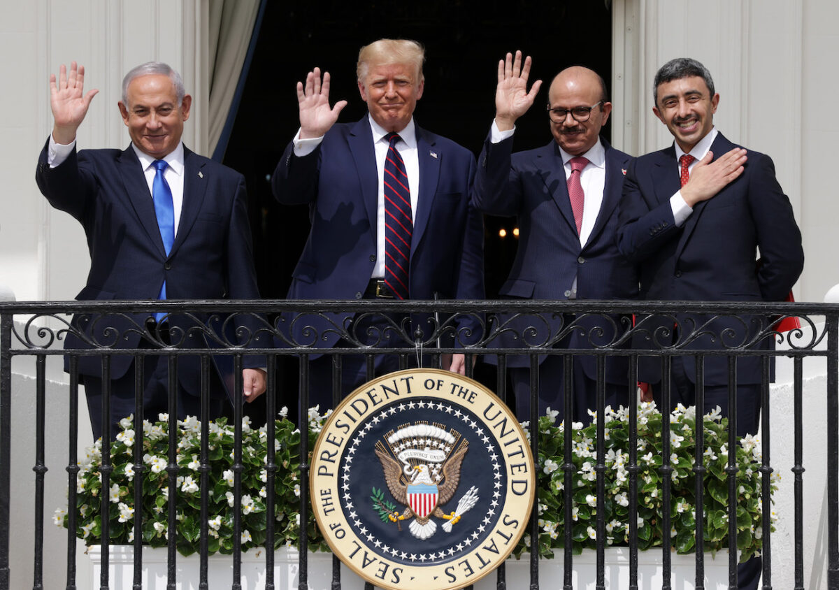 President Trump Hosts Abraham Accords Signing Ceremony On White House South Lawn