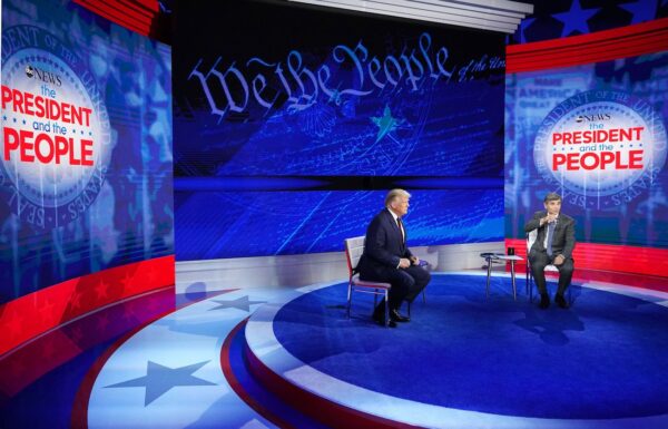 trump and stephanopoulos
