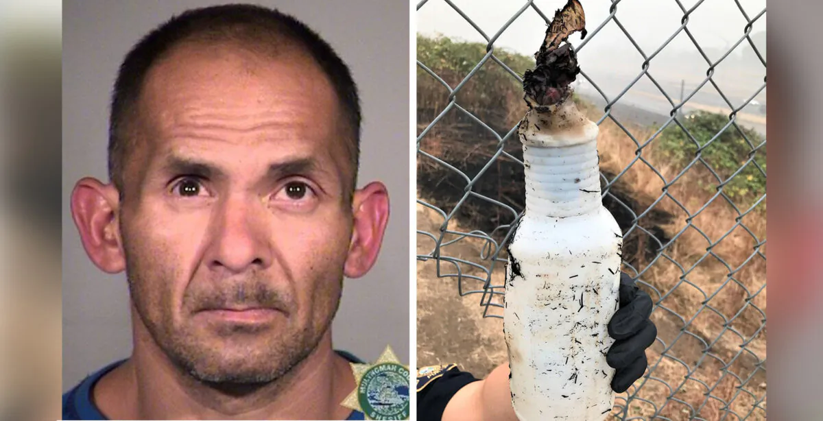 (L: Courtesy of Multnomah County Sheriff's Office, R: Courtesy of Portland Police Bureau)