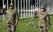 National Guard Couple With 3 Kids Celebrate Their Promotions on the Same Day