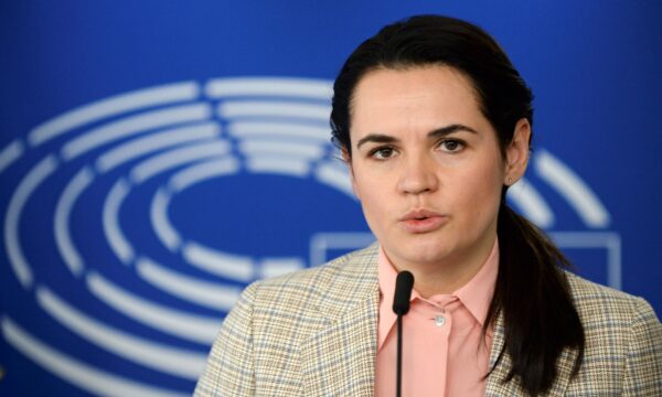 Belarusian opposition leader Sviatlana Tsikhanouskaya