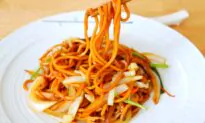 Vegetable Lo Mein in a Flash